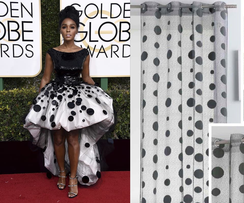 Janelle Monae de Armani.