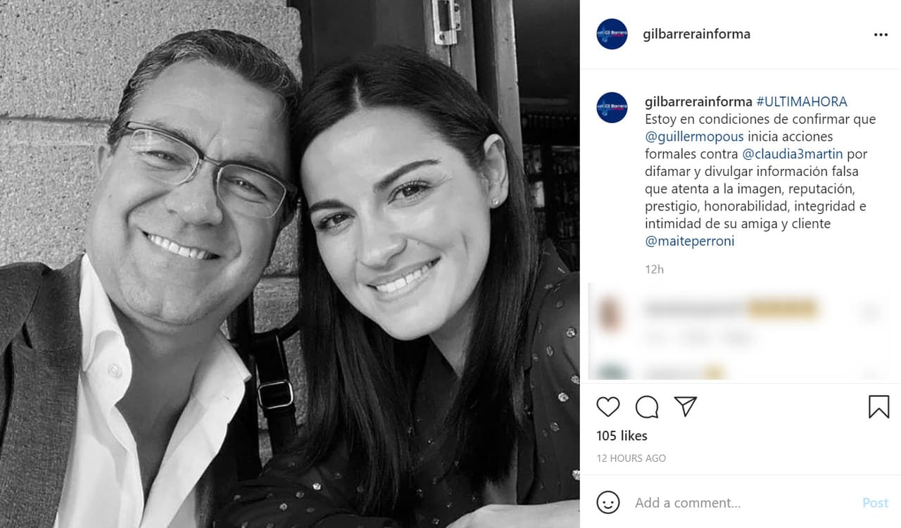 De acuerdo con información del 
<b>periodista Gil Barrera</b>, el defensor legal de la ex RBD lo hará "por difamar y divulgar información falsa que atenta a la imagen, reputación, prestigio, honorabilidad, integridad e intimidad de su amiga y cliente", se lee en la red social.
<br>