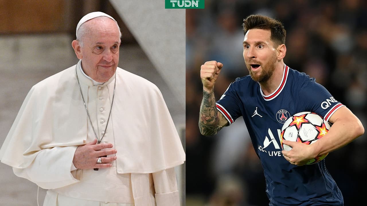 La respuesta épica del Papa Francisco a un regalo de Messi en 2021