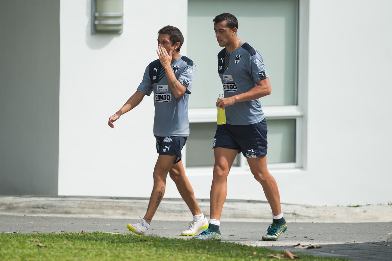 Monterrey terminó su entrenamiento sin hablar con la prensa