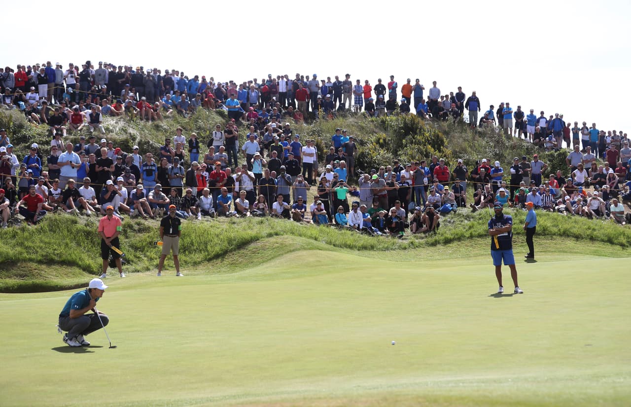 Sin embargo, desde el primer hoyo supo que sería una larga jornada por delante cuando hizo su primer bogey.