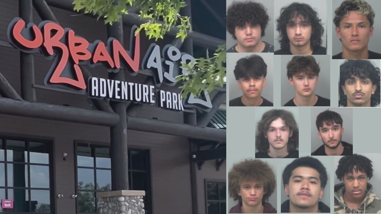 Cuatro hispanos entre los 15 detenidos por reto viral que incitó allanamientos en Urban Air de Lawrenceville