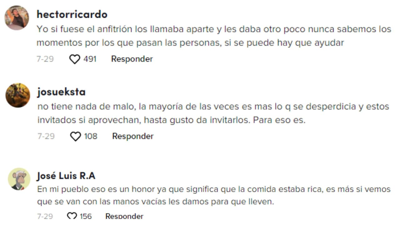 Reacciones en TikTok