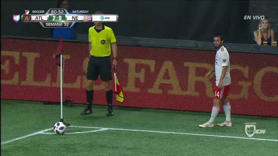 Tiro desviado de Juan Agudelo