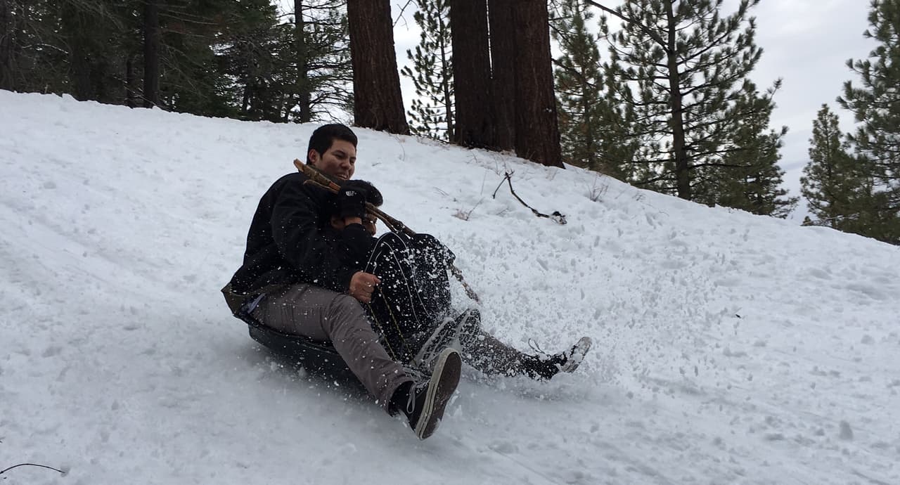 Río atmosférico significa diversión en las montañas del sur de California