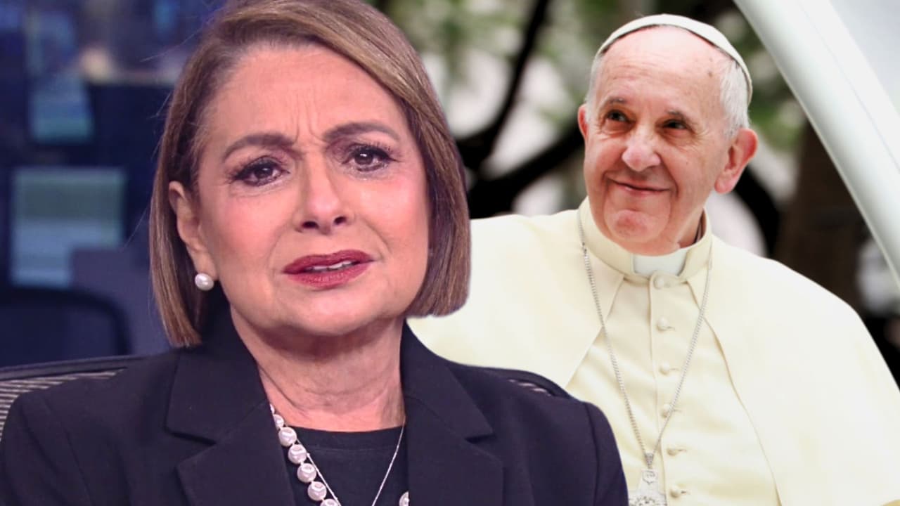 Muere el papa Francisco: María Antonieta Collins rompe en llanto al recordar su mensaje especial