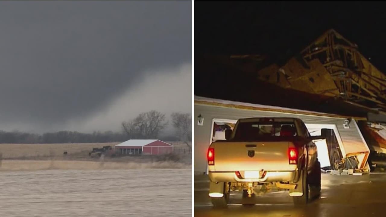 Un niño pierde a su padre, dos hermanos y su abuela por un tornado