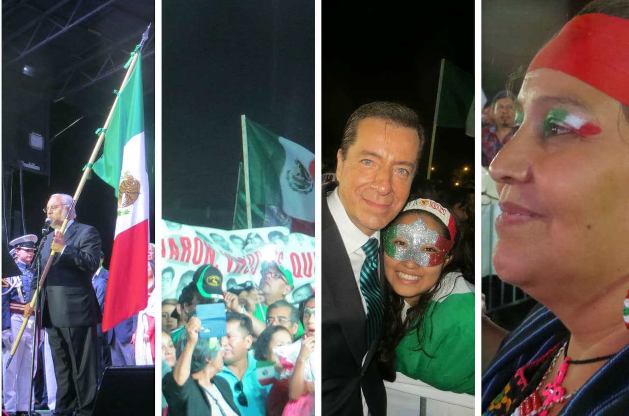 Este 15 de septiembre más de 12 mil personas gritaron Viva México en el Harrison Park. La fiesta estuvo llena de colorido y alegría, pero también de llamados de justicia por Ayotzinapa.