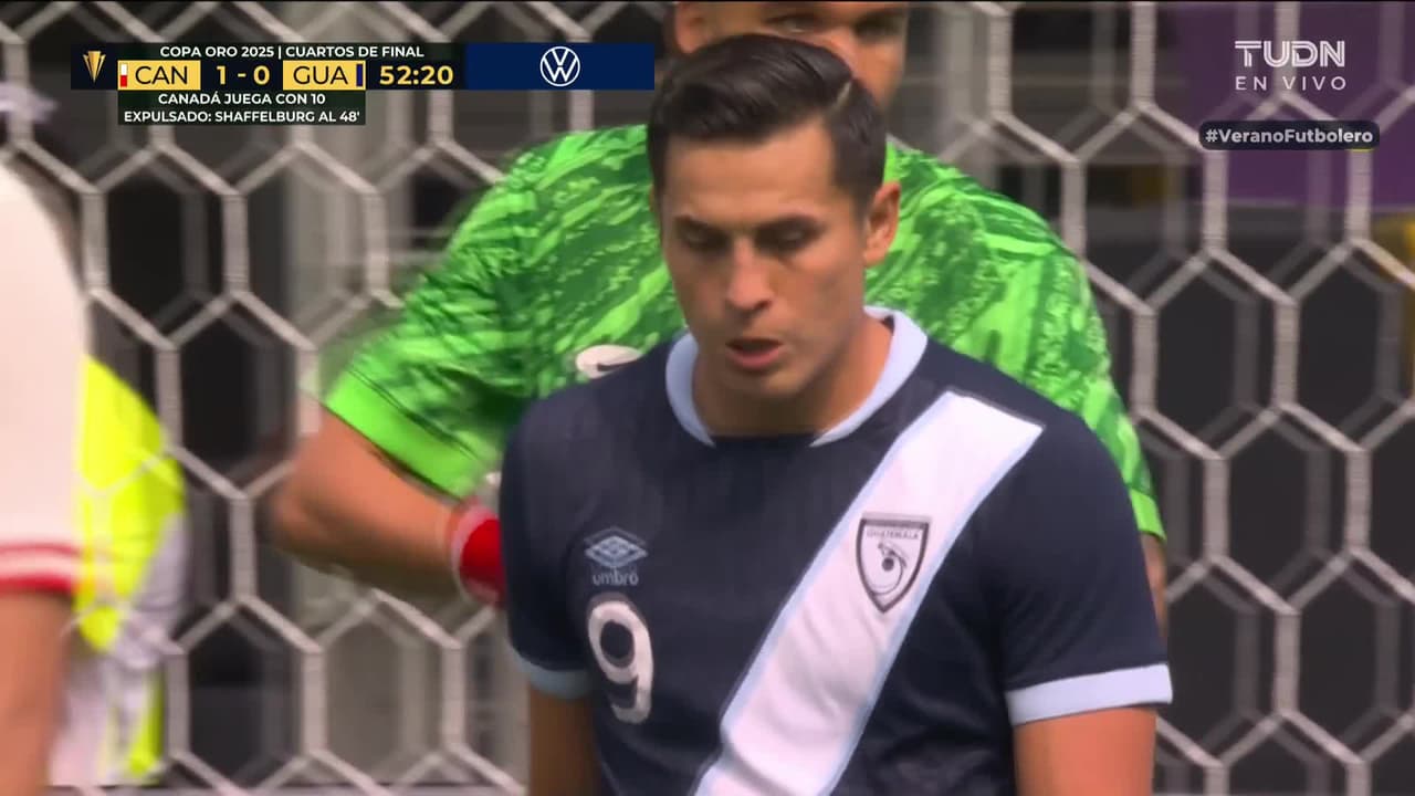 ¡Era el empate! Guatemala se pierde una clara de gol