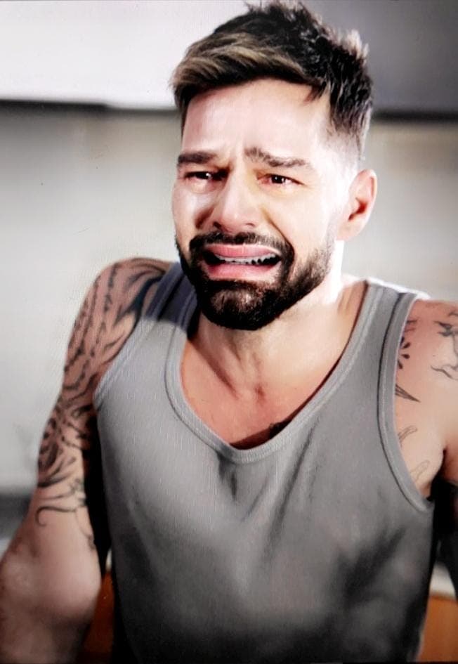 Ni Ricky Martin se salvó de derramar unas lágrimas.