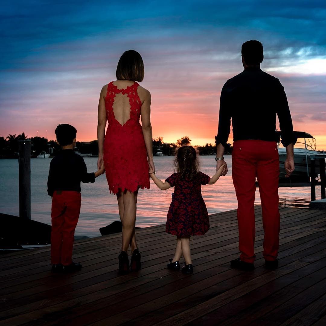 La familia de Satcha está completa y con amor en abundancia.