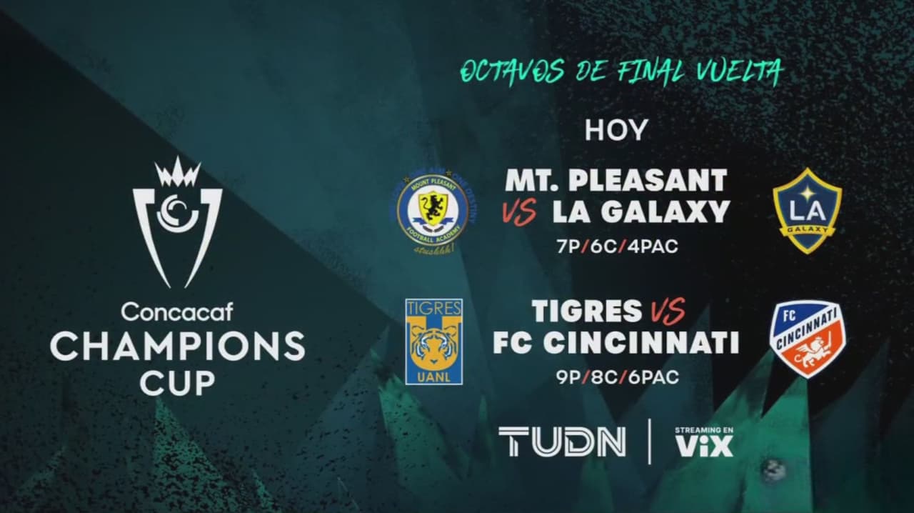Concacaf Champions Cup: ¿Dónde y a qué hora ver los partidos de hoy jueves?