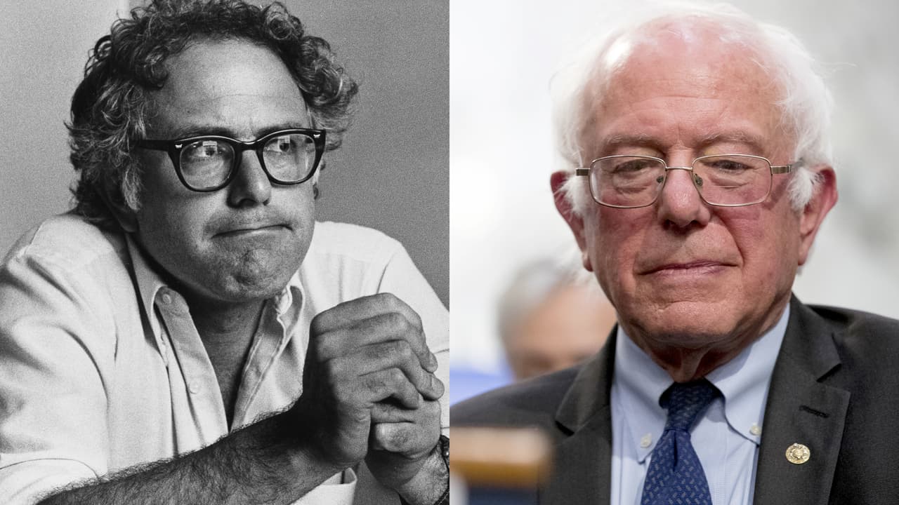 <b>Bernie Sanders nació en 1941 (76 años)</b> y es senador por Vermont. Considerado independiente con tendencia hacia el partido Demócrata, fue el principal contendor contra Hillary Clinton por la candidatura presidencial de ese partido en 2016. La fotografía antigua (izq) fue tomada fue alcalde de Burlington, Vermont, su primer cargo público en 1981. La foto actual es del 13 de septiembre de 2017 en el Capitolio. Según algunas encuestas Sanders es el político más popular de EEUU, sobre todo entre los jóvenes, y muchos quieren que se lance de nuevo a por la presidencia en 2020.