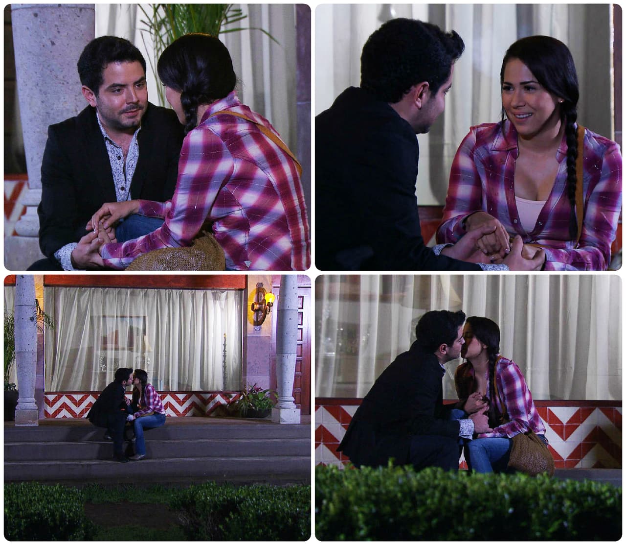 Están derramando mucho, pero mucho amor.