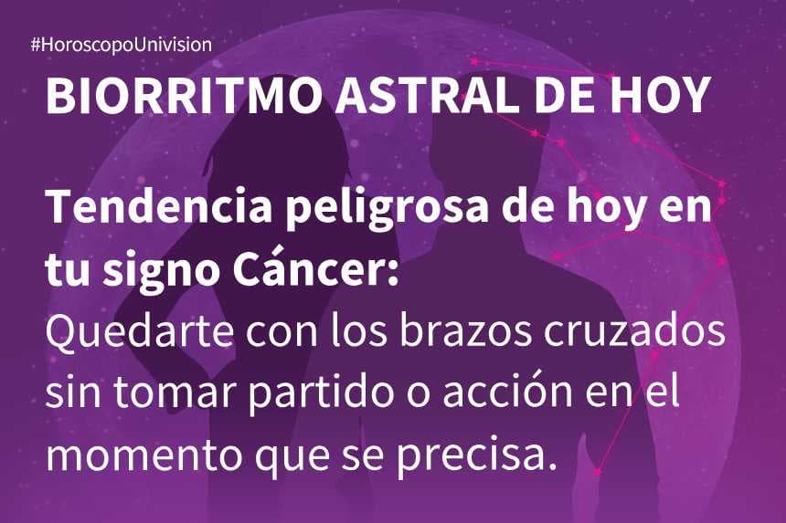 Horóscopo de Cáncer 20 de agosto 2018