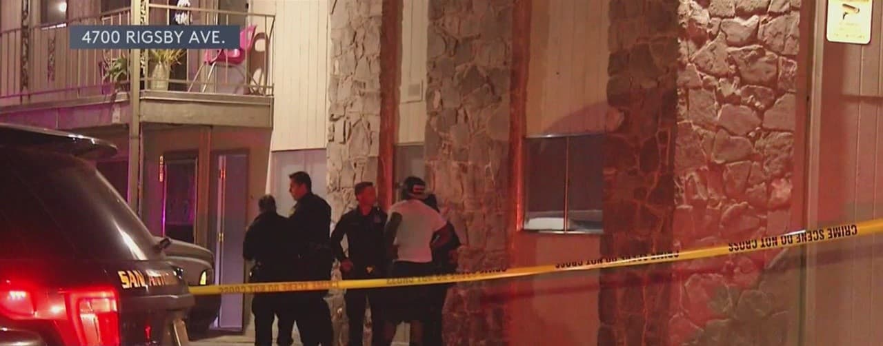 El incidente se registró a las 12:40 am en la cuadra 4700 de la avenida Rigsby.