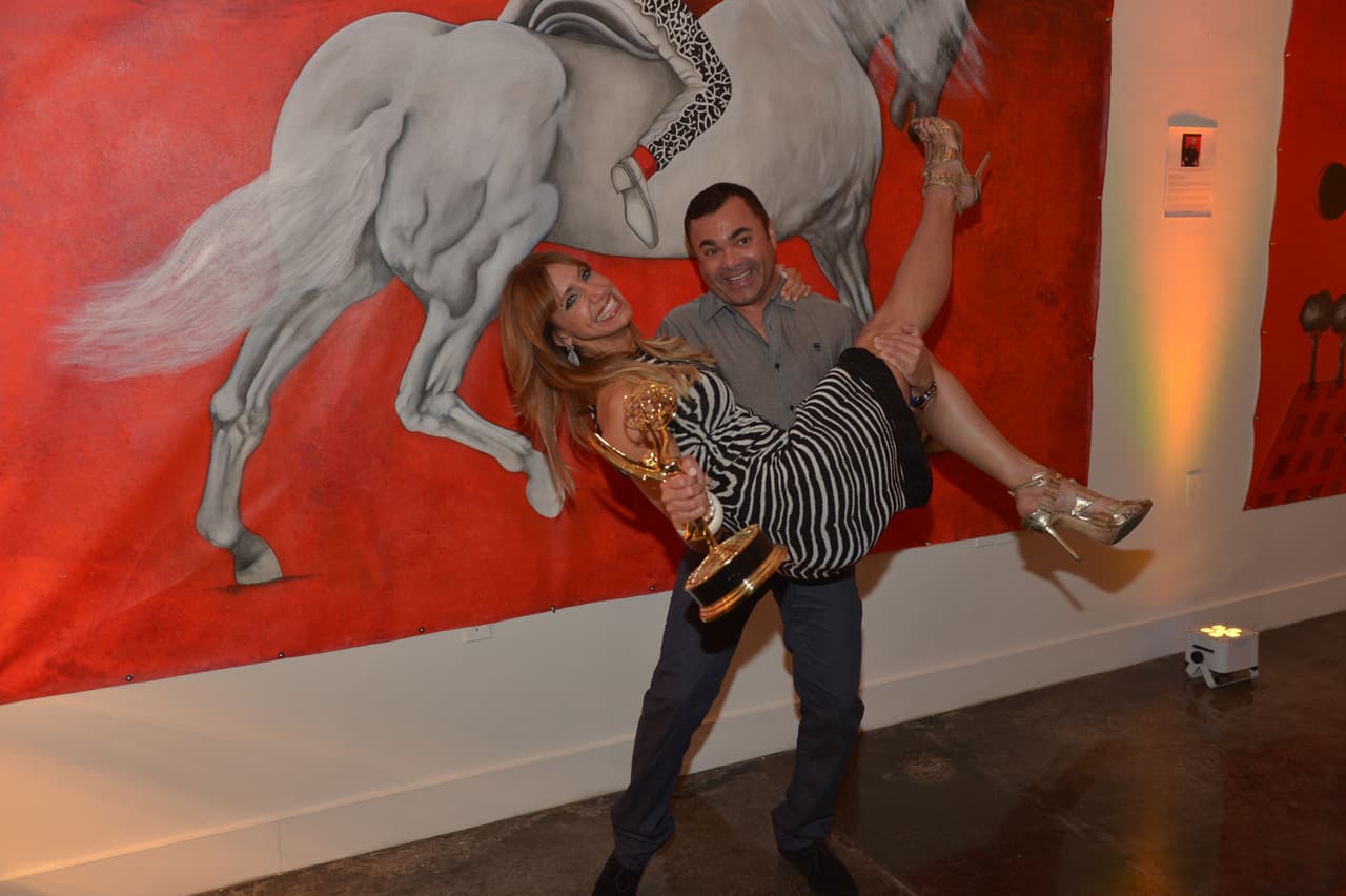 El equipo de El Gordo y la Flaca celebró a lo grande con una fiesta por el premio EMMY que ganaron. ¡Muchas felicidades!