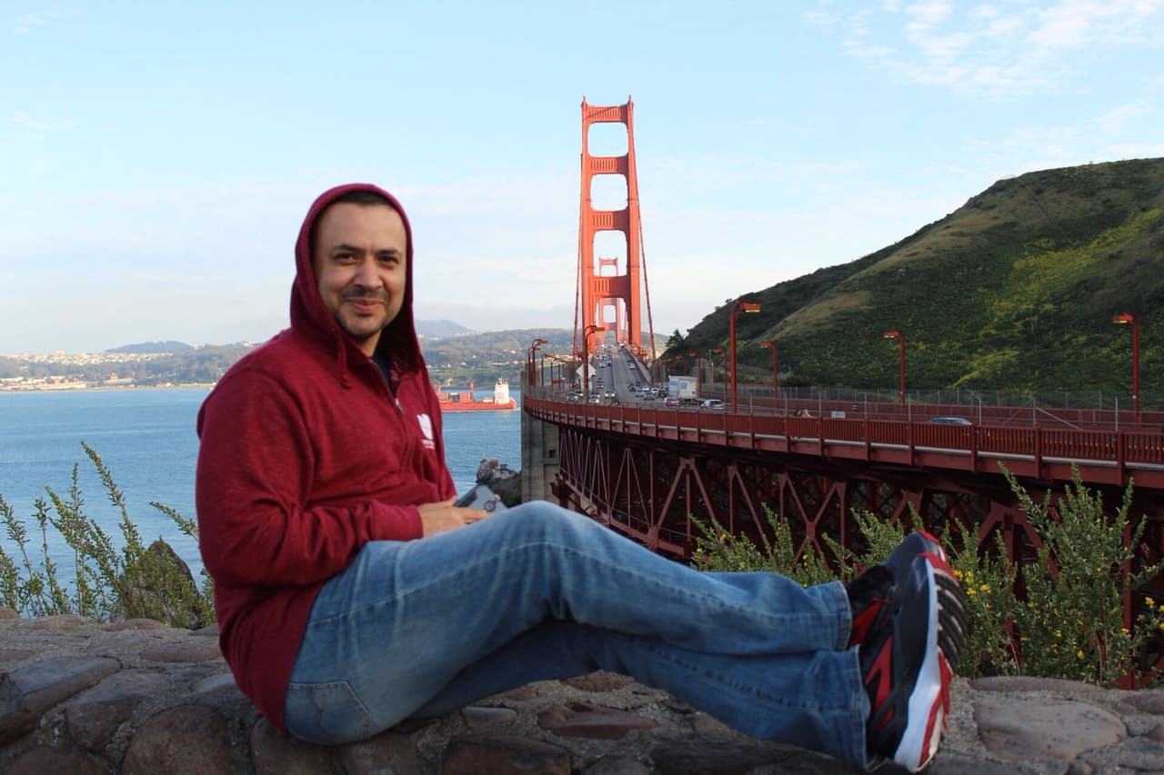 <b>Pancho</b> también aprovechó para fotografiarse en el lugar y dejar evidencia de su visita.
<br>