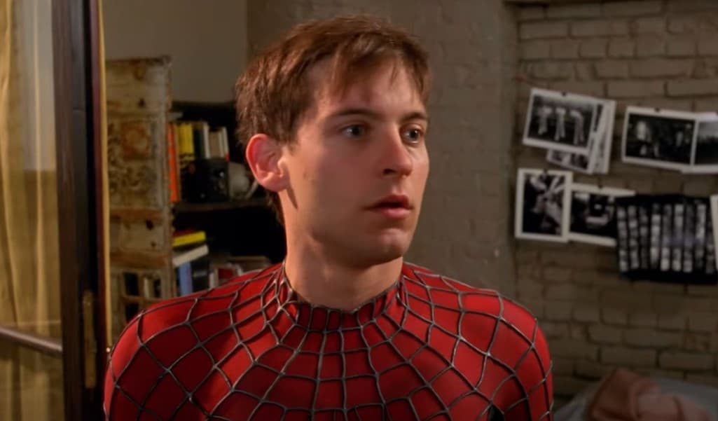 Tobey Maguire como Spider-Man