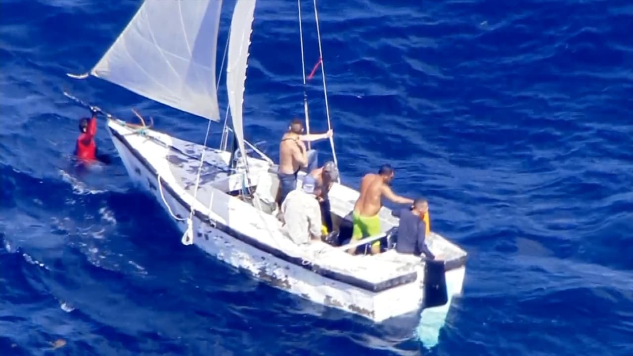 Interceptan a grupo de inmigrantes cerca de Elliot Key