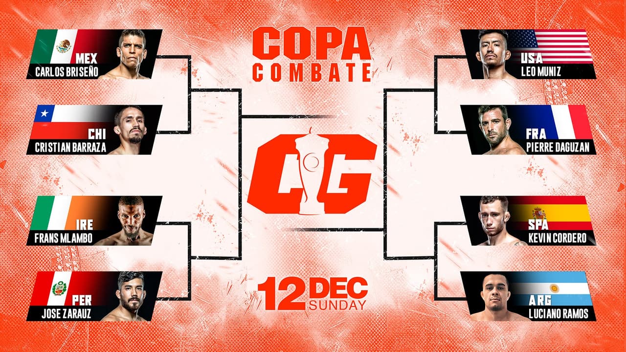 ¡Vuelve Copa Combate! 8 peleadores buscan la gloria en un solo día