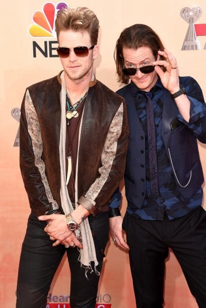 Los Florida Georgia Line también dijeron presente en la entrega de premios.