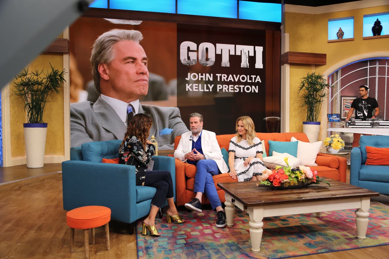 El motivo de su visita, presentar su más reciente película titulada 'Gotti'.