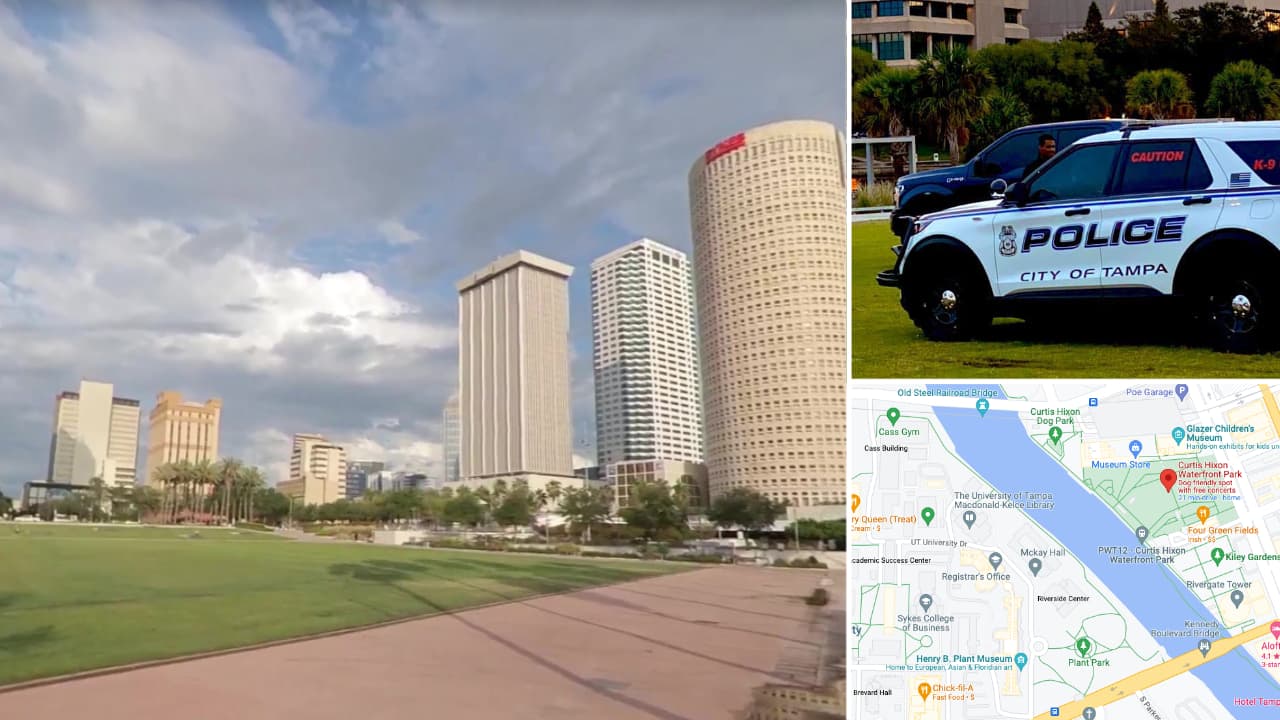 Policía de Tampa busca a sospechoso de tiroteo en el parque Curtis Hixon 