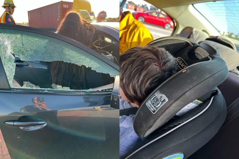 La madre del menor contactó a Univision 34 Los Ángeles para narrar la angustia que vivió al saber que una bala por poco le quita la vida a su hijo.