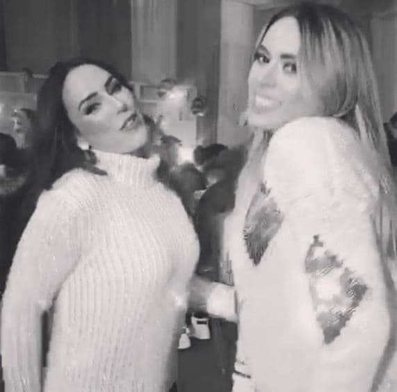 Este fin de semana Galilea Montijo e Inés Gómez Mont se convirtieron en comadres oficialmente.
