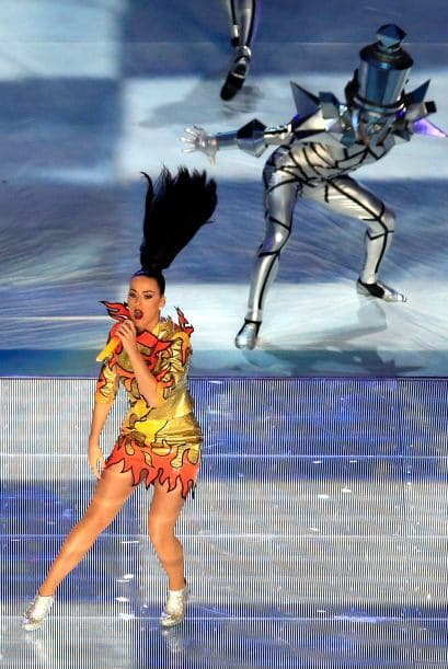 Katy prendió con toda la energía que la caracteriza.