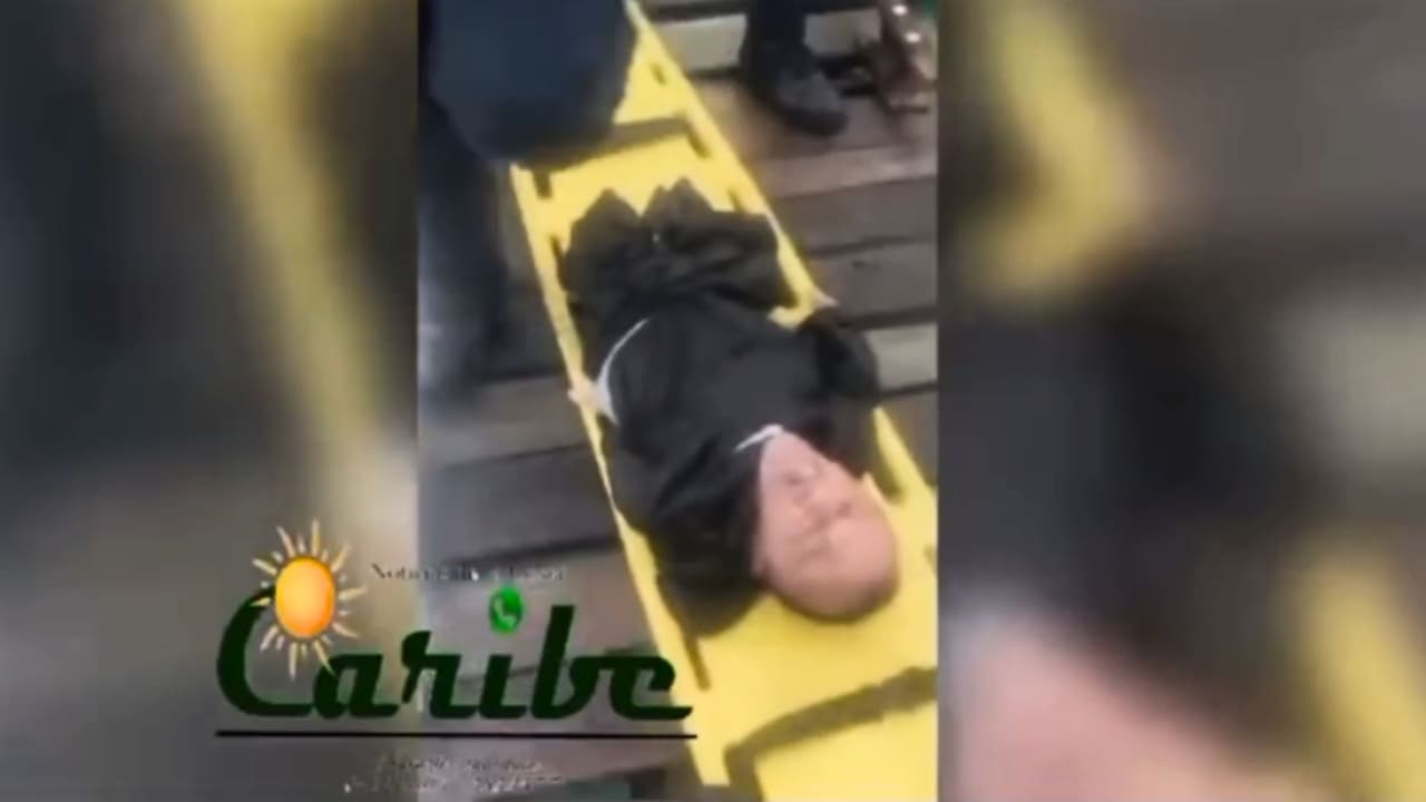 Marcos Alejandro García comparte un video que revela el momento exacto en que fue rescatado, tras naufragar por horas luego de que las olas afectaron la embarcación que lo llevaría hasta Nicaragua.