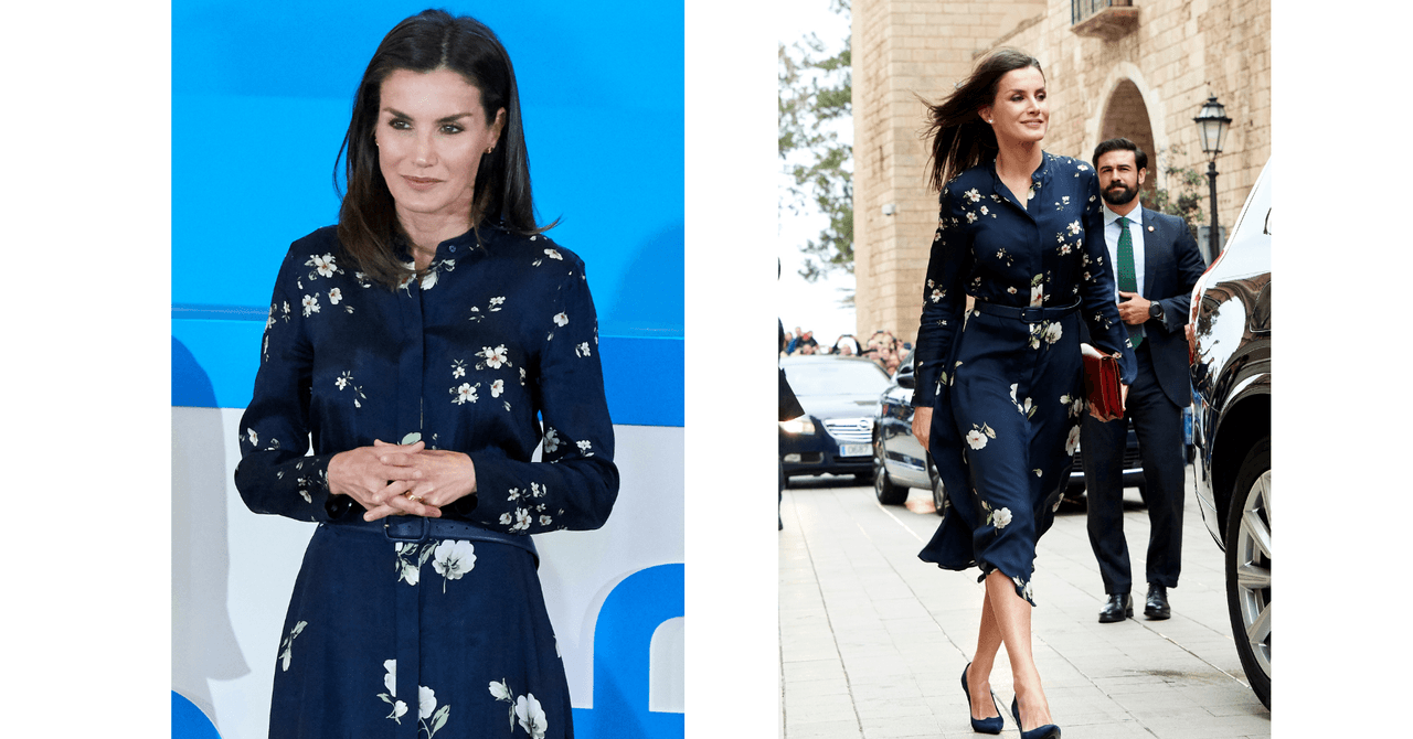 En el 2019, doña Letizia volvió a probar que no tiene que pasar mucho tiempo para repetir ‘outfit’. En aquel enero asistió a los Premios UNICEF del Comité Español con un diseño floreado de Massimo Dutti y en abril lo volvió a sacar del armario para la Misa de Pascua.