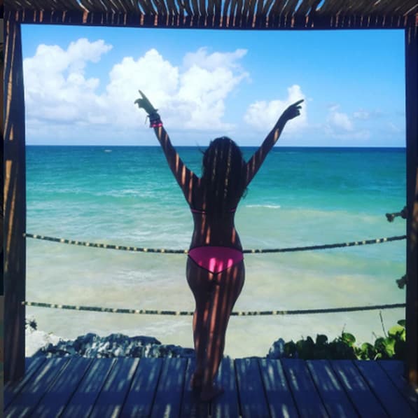 Aunque se divorció de Gerardo Islas en abril, está muy tranquila y disfruta de su soltería.