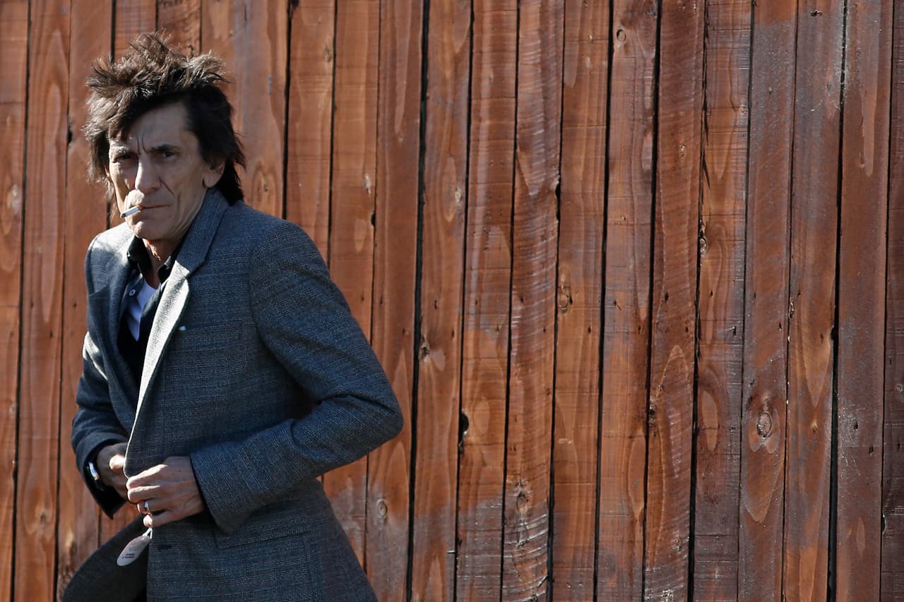 Roonie Wood, guitarrista de The Rolling Stones, también se despidió de su gran amigo.