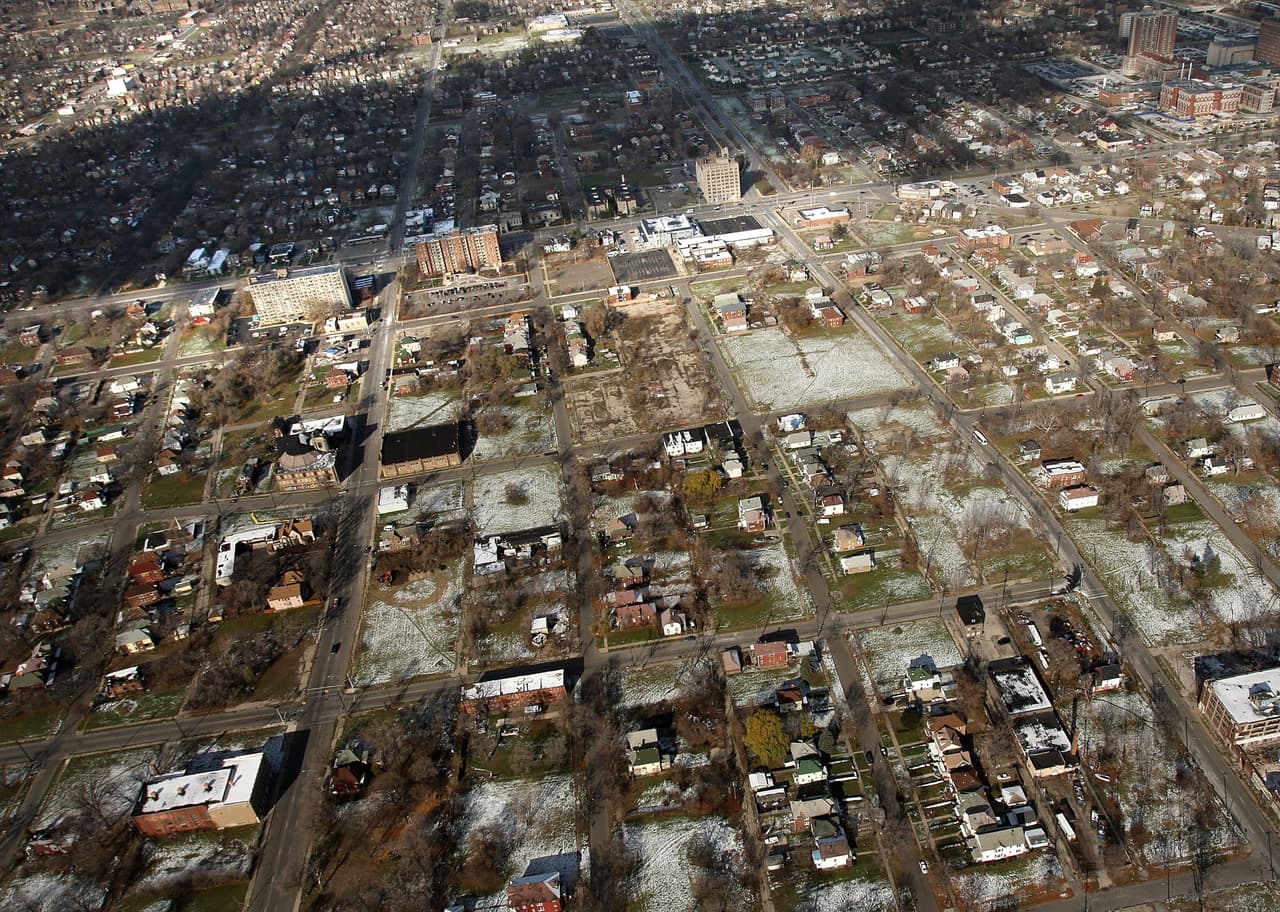 La verde fórmula de Detroit para enfrentar inundaciones