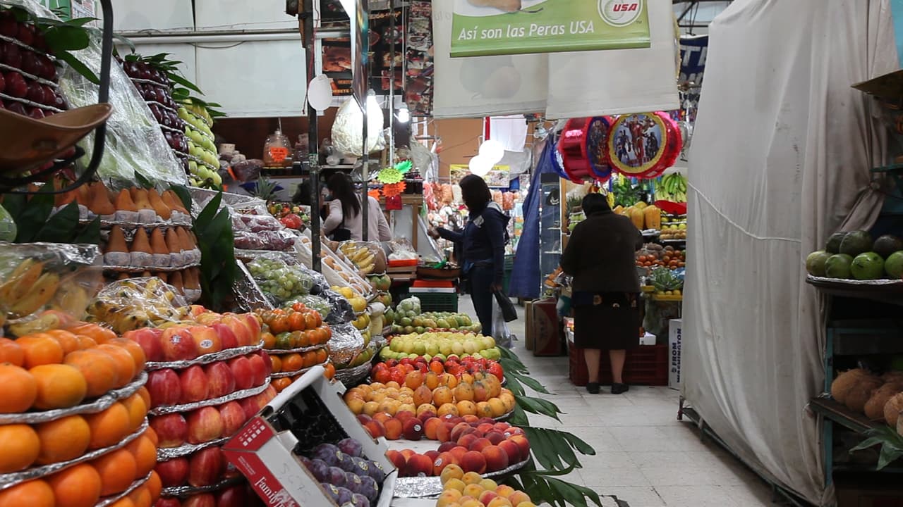 Mercado de Medellín, en la Ciudad de México.