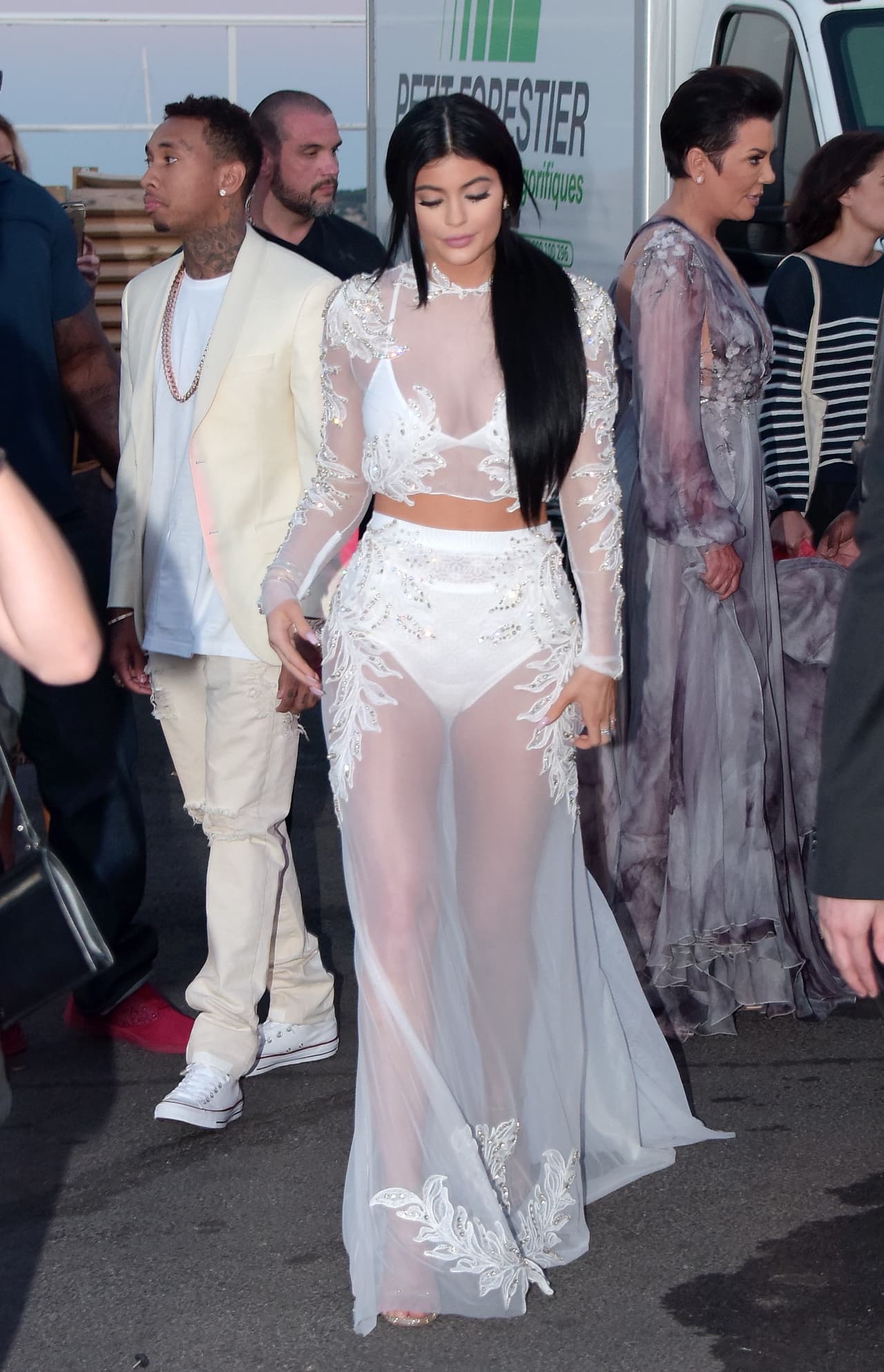 Mujer que también se destacó en altamar.