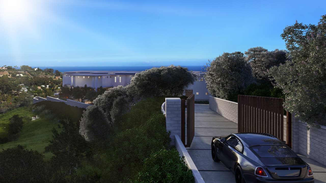 Puertas de acceso privado.