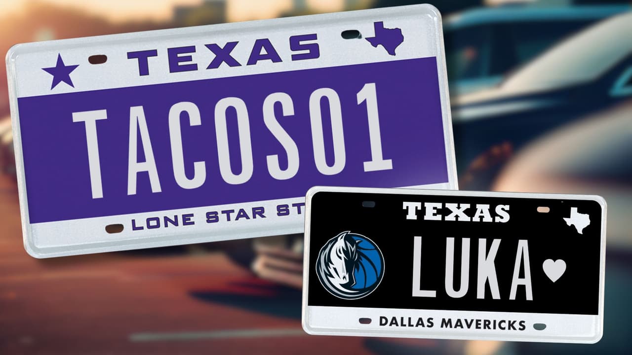 Cómo tener una placa única en Texas legalmente: Opciones y costos del proceso