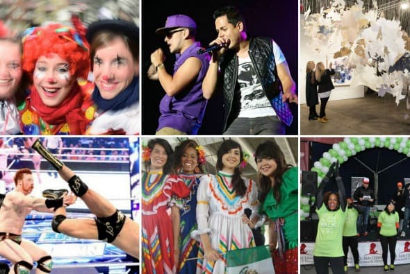 Conciertos, fiestas, caminatas y hasta lucha libre este fin de semana en Chicago