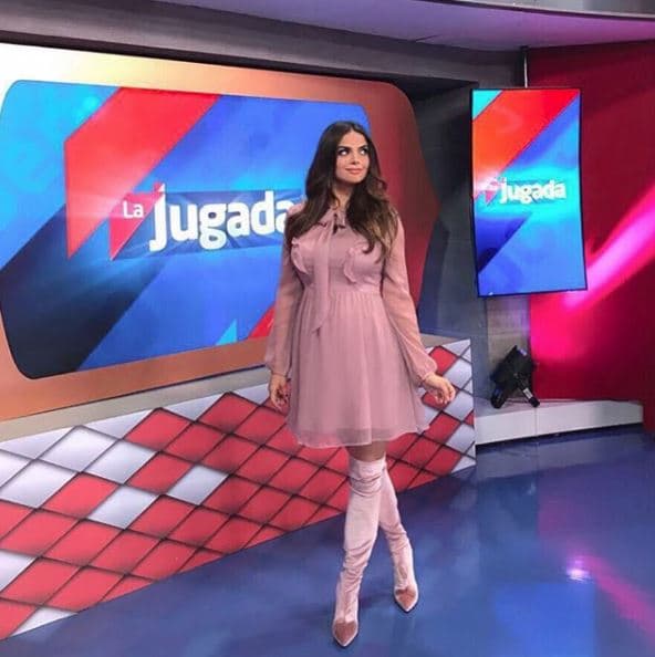 A partir de ese entonces, Marisol empezó a lucir vestidos más holgados, pero muy coquetos.