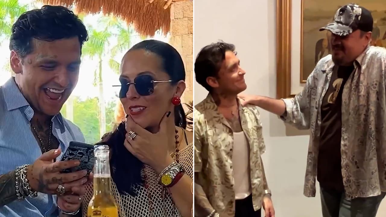 ¿Nodal ya se ganó a su suegra? Esta imagen revelaría cómo se lleva con la esposa de Pepe Aguilar