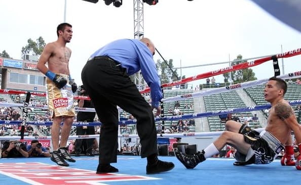 Oscar Valdez se levantó de la lona para derrotar a Rubén Tamayo