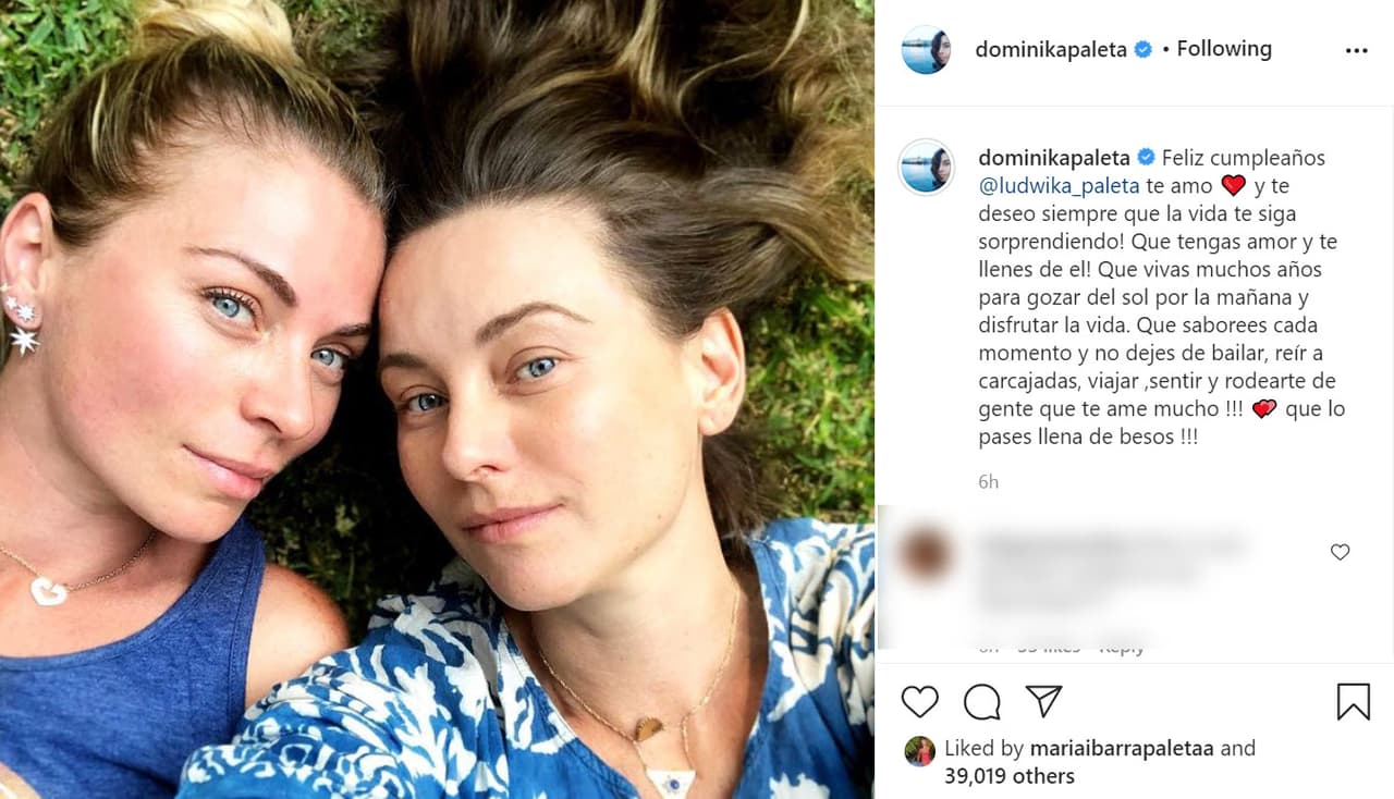 La también actriz publicó esta foto junto a Ludwika y le escribió: "¡Feliz cumpleaños, te amo y te deseo siempre que la vida te siga sorprendiendo! ¡Que tengas amor y te llenes de él!
<b><a href="https://www.instagram.com/p/CILVl2fJfNb/" target="_blank">Que vivas muchos años para gozar del sol </a></b>por la mañana y disfrutar la vida".
<br>