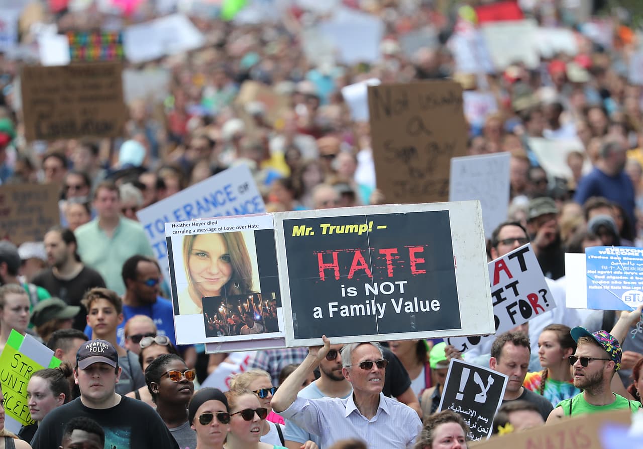 <b>"Mr. Trump, HATE is not a Family Value</b>."