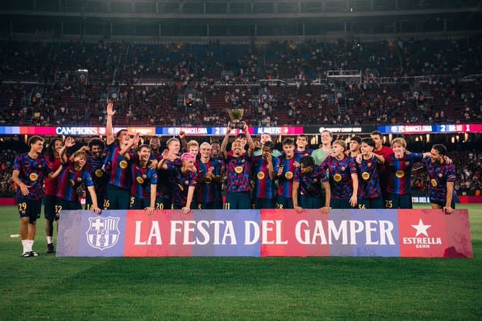 Aún sin Rodri, Barcelona se lleva el Joan Gamper