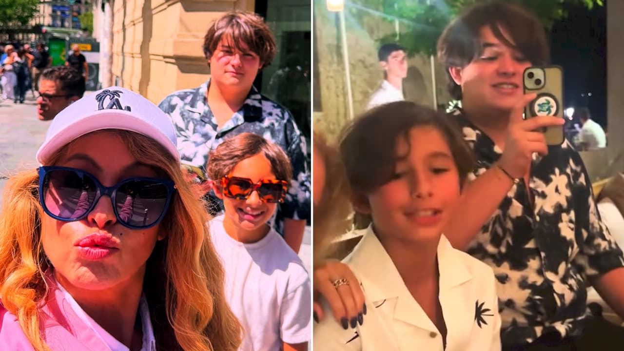 Paulina Rubio y su hijo reaparecen juntos luego de fuertes acusaciones de él contra la cantante