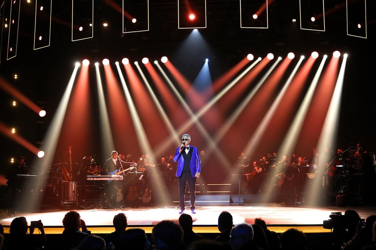 <b>Andrea Bocelli Live</b>
<br>
<b>Fecha</b>: 14 de febrero
<br>
<b>Lugar</b>: PNC Arena. 1400 Edwards Mill Rd. Raleigh, NC
<br>
<b>Sitio web</b>: 
<a href="https://www.pncarena.com/events/detail/bocelli">https://www.pncarena.com/events/detail/bocelli</a> 
<br>
<br>El icónico tenor italiano Andrea Bocelli actuará en la PNC Arena para un espectáculo especial del Día de San Valentín. Esta será su primera presentación en Raleigh. 2024 marca oficialmente treinta años de la icónica carrera de Andrea Bocelli, así como su 65 cumpleaños.