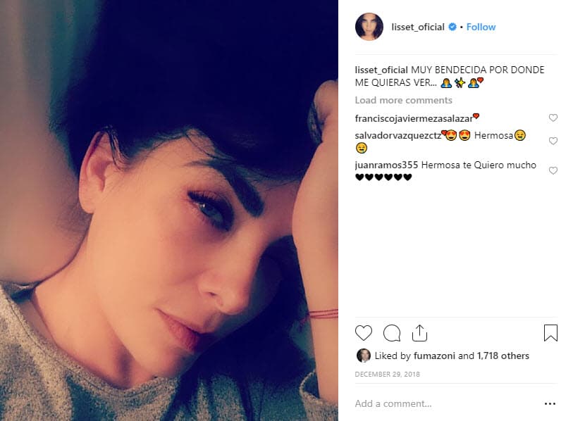 Desde diciembre de 2018, la actriz ha compartido frases donde deja ver que se encuentra feliz en todos los aspectos.